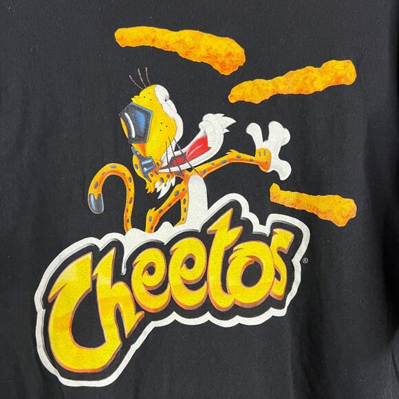 Cheetos Chester Mens Black T-Shirt Size XL - Picture 4 of 4